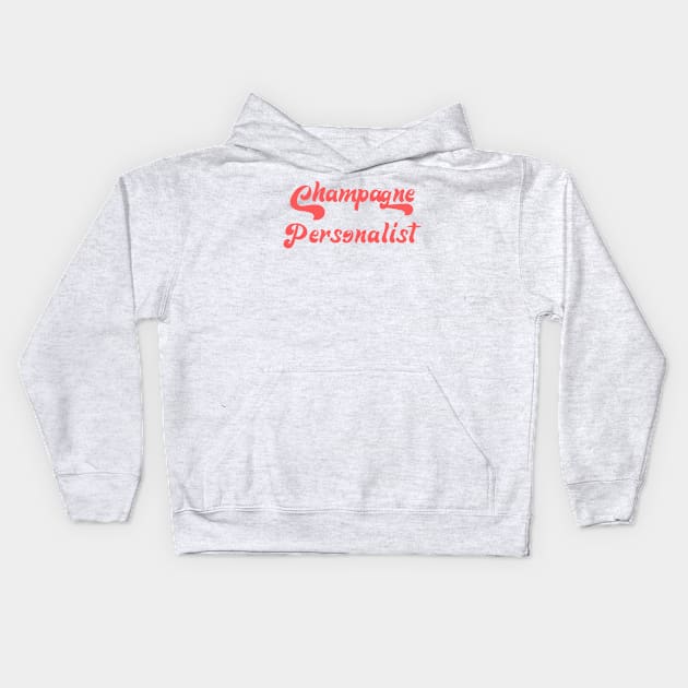 CHAMPAGNE PERSONALIST Kids Hoodie by Inner System